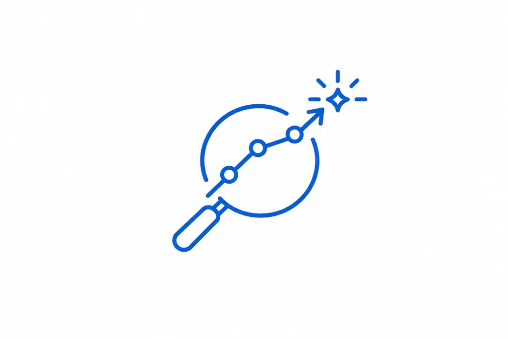 Career growth icon representing professional growth and skill development