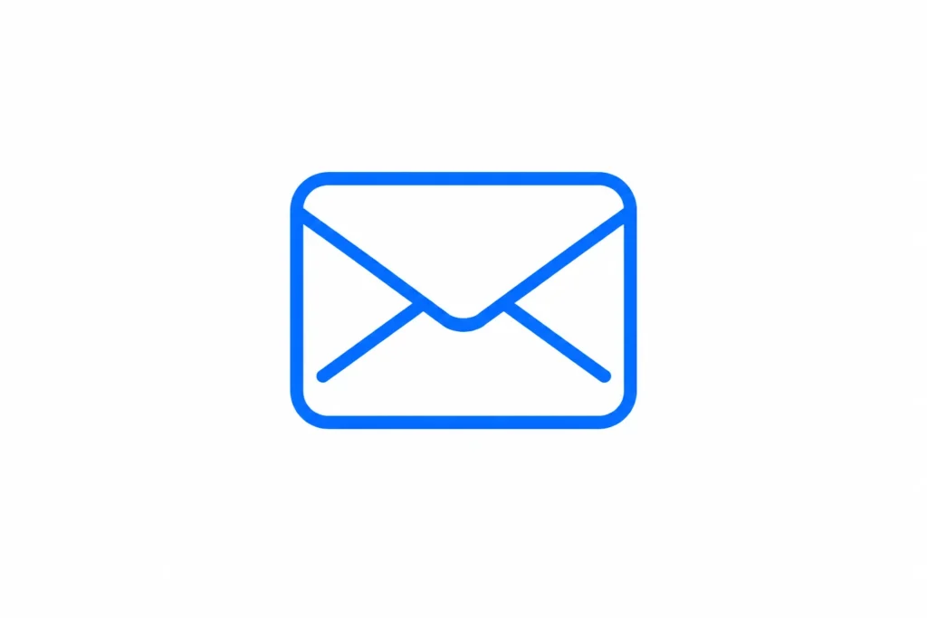 Email contact icon for professional inquiries and collaboration