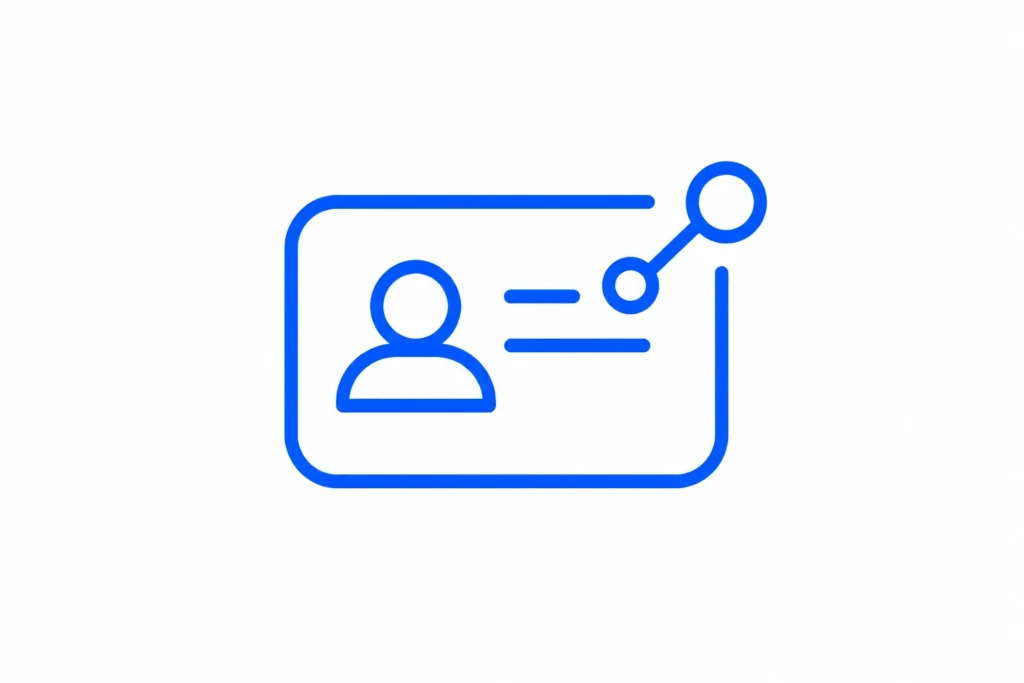LinkedIn profile icon for professional networking and career connections